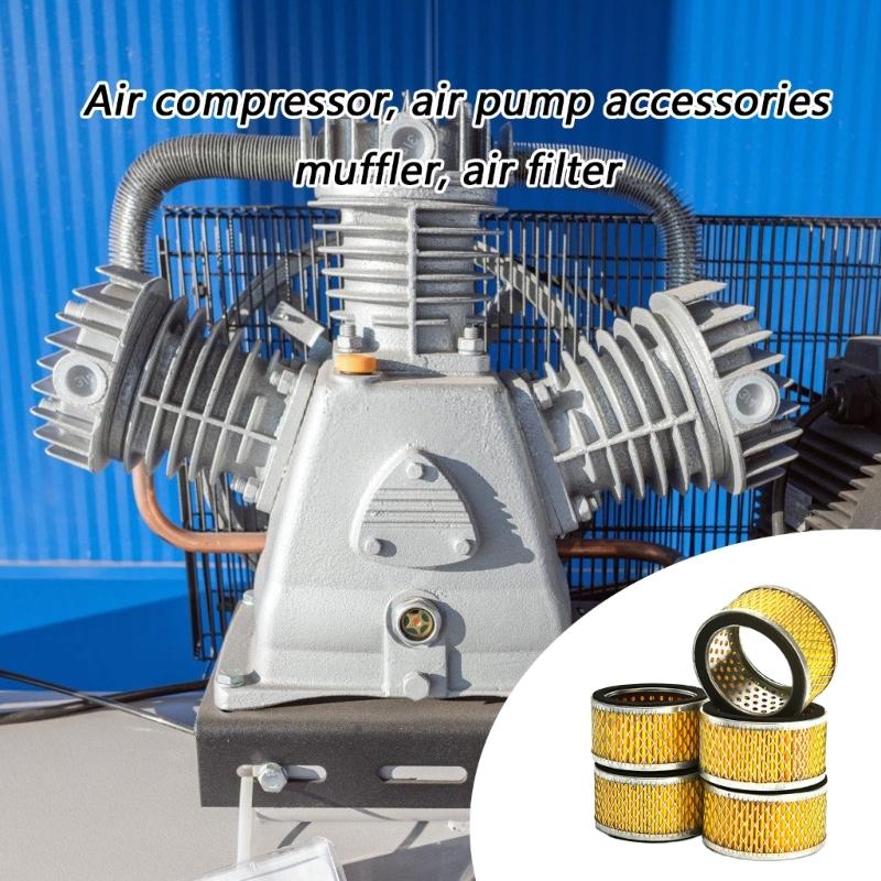 Air Compressor Air Filter Silencers Accessories Corrosion Resistant Nylon Quick Connection Mechanism