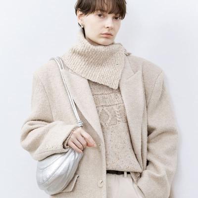 Tageechita TG_Button Ribbed Muffler