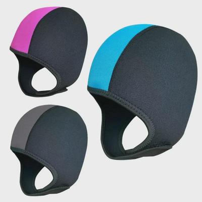 Czapki nurkowe unisex 3mm: Ciepły, chroniący przed zimnem, filtr przeciwsłoneczny, szybkoschnący kask do surfowania, nurkowania z rurką i pływania zimą.