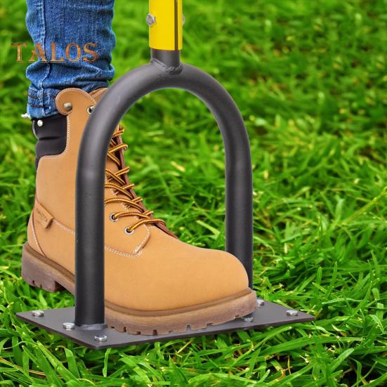 Lawn Aerator 15-Spike Aerator with Long T Handle Heavy Duty Aerating Tool for Efficient Soil Loosening Grass Care Lawn Maintenance