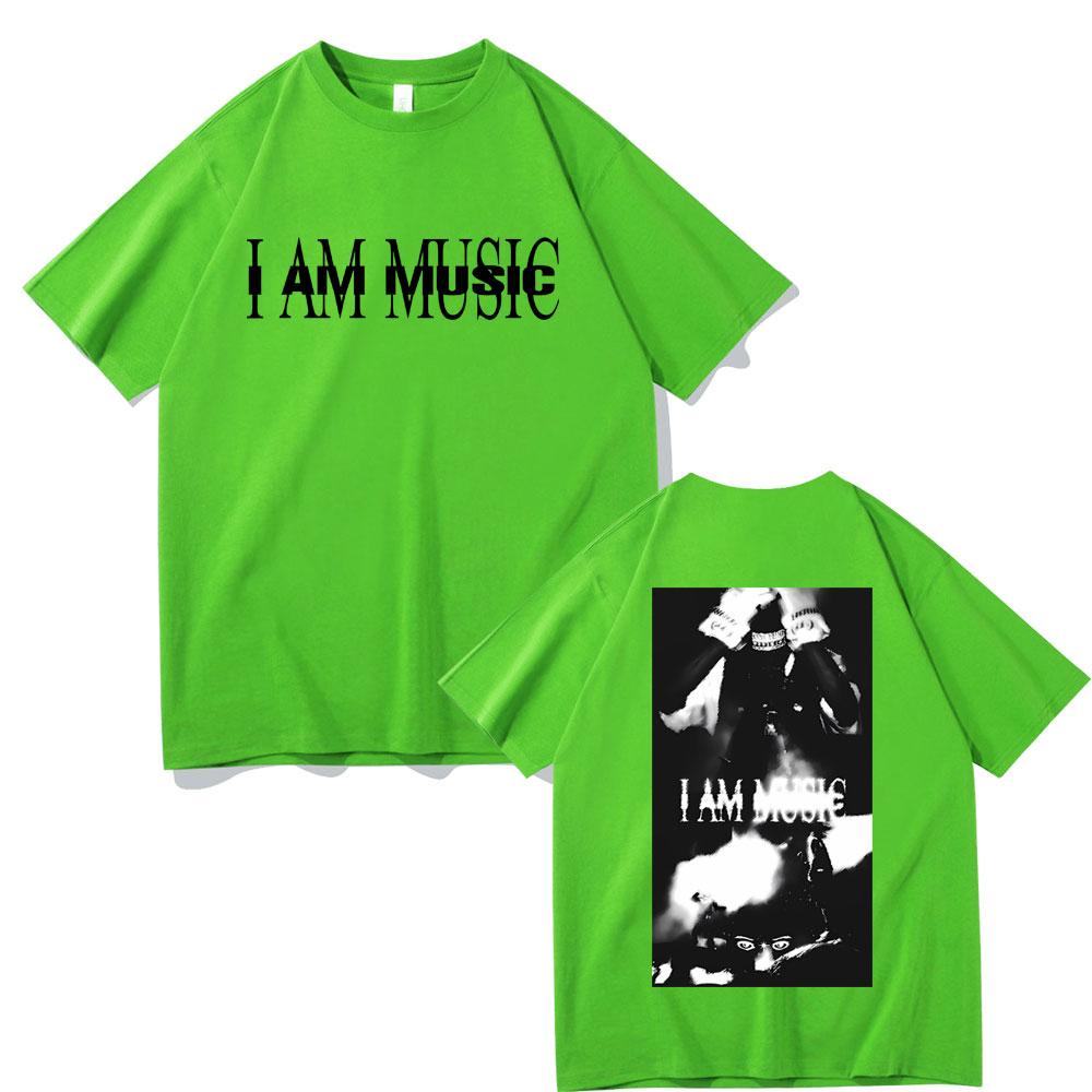 Rapper Playboi Carti Soy Música Nuevo Álbum Camiseta con Estampado a Doble Cara para Hombre Merch Opium Camiseta Unisex para Mujer Hip Hop Camisetas Vintage