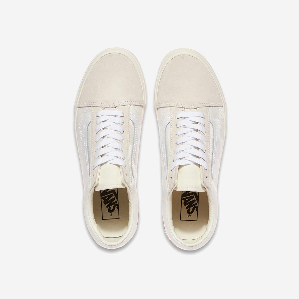 Vans Old Skool - Mono Checkerboard White [VN000D5NWHT] [Shipped from Korea] 100% Authentic