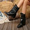 Fashion New Round Head Sexy Thick-Soled Non-Slip Casual Knight Boots Winter Comfort/Elegant Plus-Size Riding Boots For Women