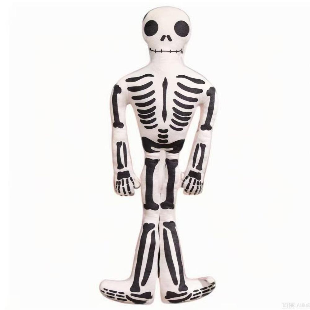 Halloween Joint Mobility Skeletons Plush Toy Skeletons Doll Joint Mobility Skeletons Plushie Halloween Monster Plush Toy
