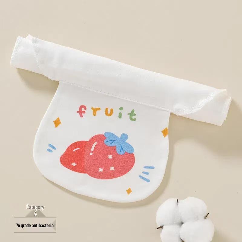 6-Layer Pure Cotton Sweat-Absorbent Towel for Children - Summer Kindergarten Gauze Anti-Sweat Back Pad