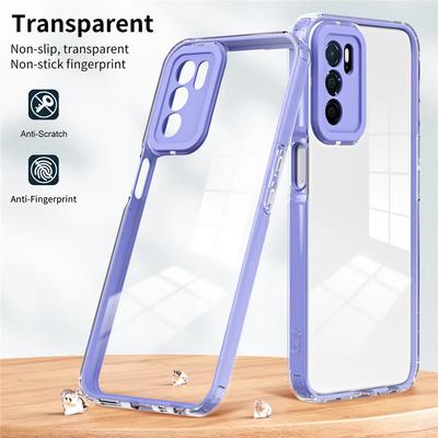 360 ° Shockproof Case For OPPO A98 A96 A78 A77 A76 A57 A38 A36 A18 A17 A16 A16S C55 C35 4G 5G Luxury 3-in-1 HD Transparent Case