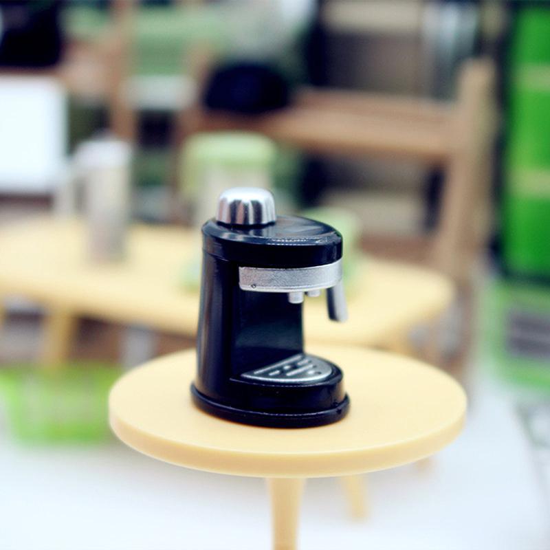 1:12 Dollhouse Miniature Grid Space Mini Juicer Kitchen Supplies Miniature Scene Model Decor Toy Doll House Accessories