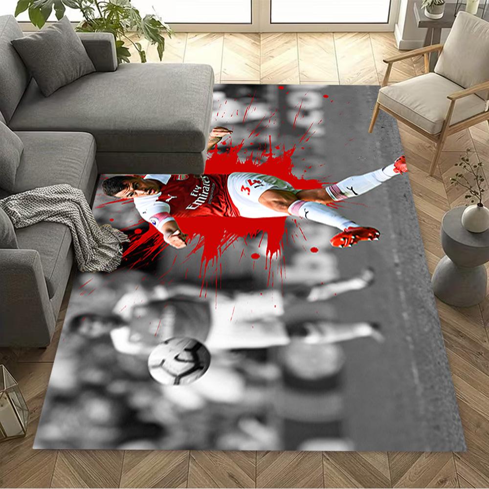 Victory Celebration Moment Floor Rug Office Rug Suitable for Entryway Living Rooms Dormitory Hallway Anti-slip Rug Anime Office Decor