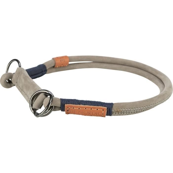 Collier semi-étrangleur - Trixie - Be Nordic - Cuir - Marron - Moyen