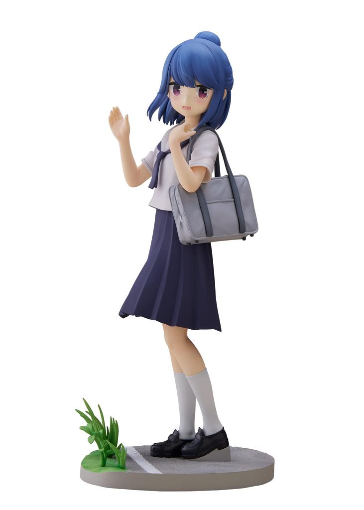 PM Office A PLUM Exclusive Shima Rin High School Student with Facial and Arm Scale PVC Complete Figure LPF213 [Junior Ver.] (Smiling Ver.) Parts, 1/7