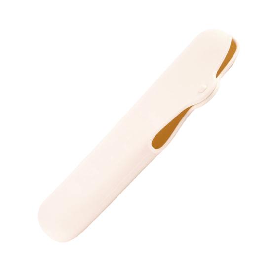 

Тримач для спонжів для макіяжу Компактний силіконовий органайзер з нековзким дном Циркуляція повітря Коробка для спонжів Швидкосохнучий футляр для спонжів для макіяжу білий