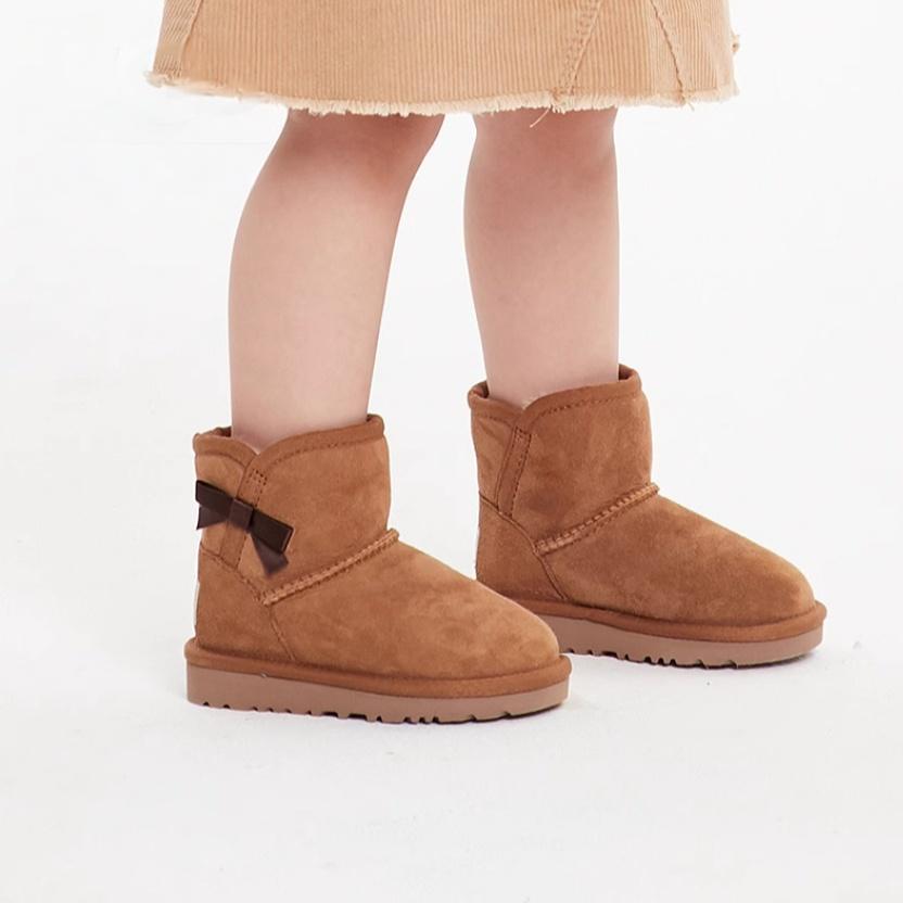 (PS) UGG IDRIS snow boots CHESTNUT Kids' 1118888T-CHE