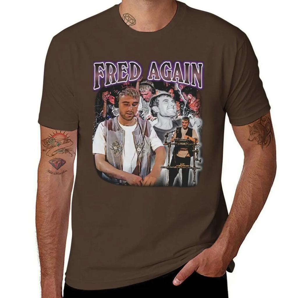 Fred Again Vintage T-Shirt oversized für einen Jungen Sweatshirts, Herren