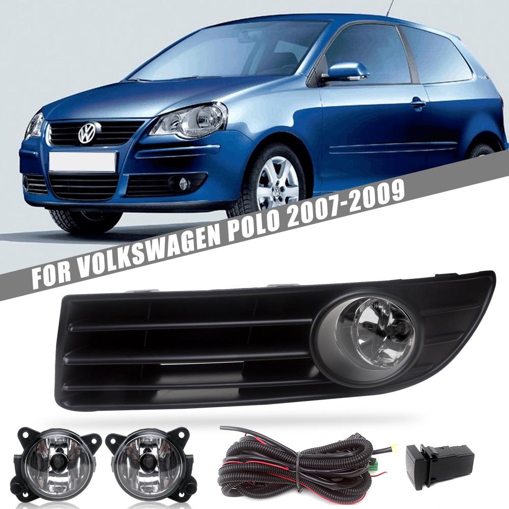 Fog Light Kit for Volkswagen Polo (07-09) - Headlight, Bumper & Daytime Running Lights Assembly