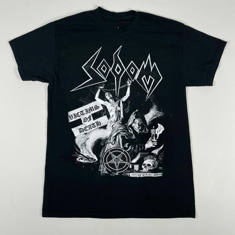 Collection Sodom Band Short Sleeve Black All Size Unisex T-Shirt