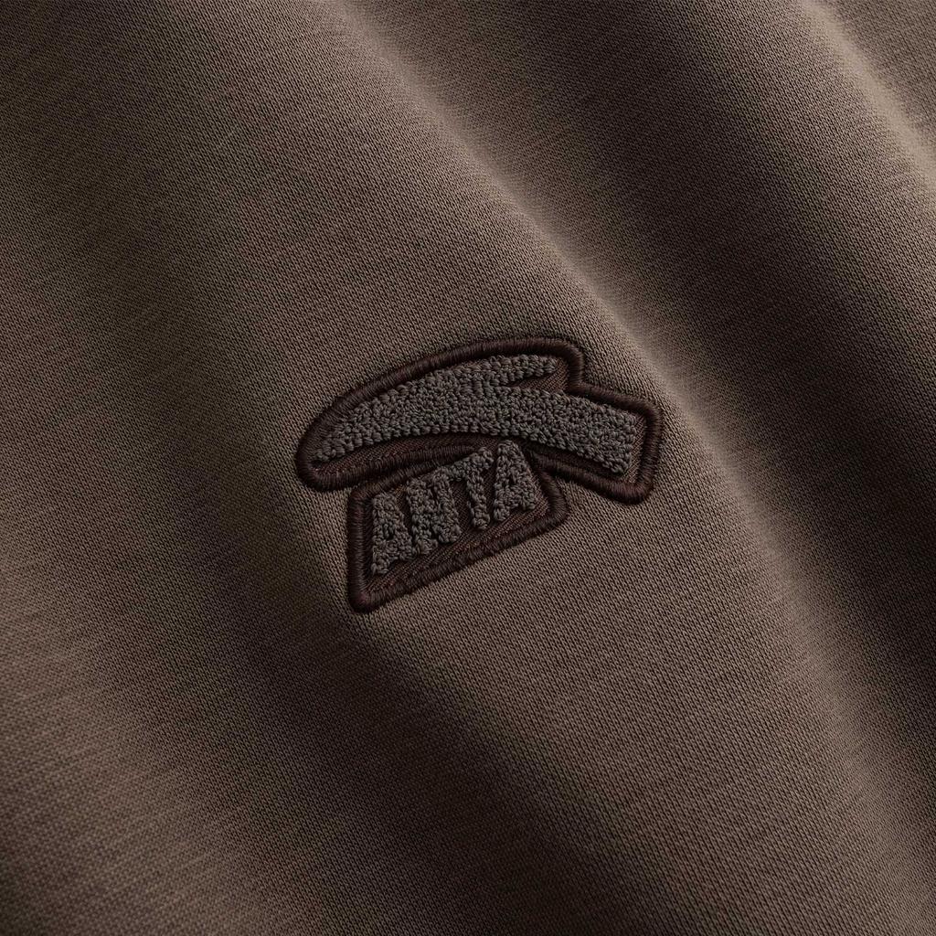 Anta Autumn Lifestyle Series Fleece Hooded Sweatshirt Unisex Sweatshirt 972548702-3