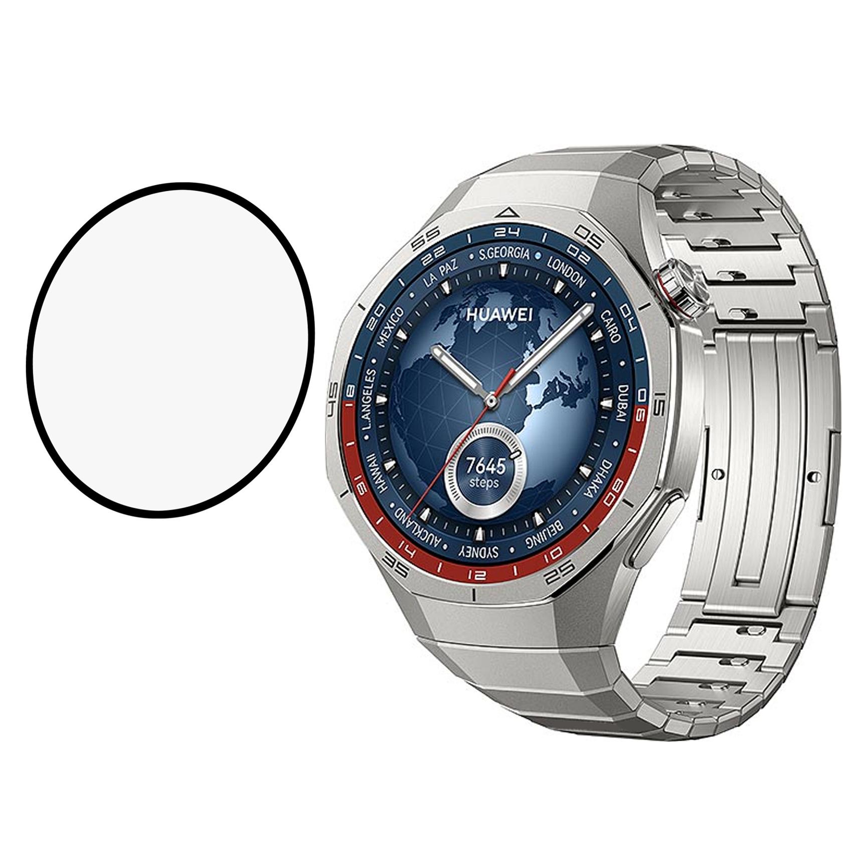 

For Huawei Watch GT 5 41mm Full Screen Protector Black Edge Soft PMMA Smartwatch Screen Film A