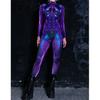 3D Digitaltrykk Sceneopptreden Kostymer Voksne Halloween-arrangementer Karneval Temafest Cosplay Antrekk Latespill Jumpsuit