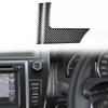 Toyota Camry 12-14 Carbon Fiber Interior Parts: Steering Wheel, Console, Gear Shift, Door Handles
