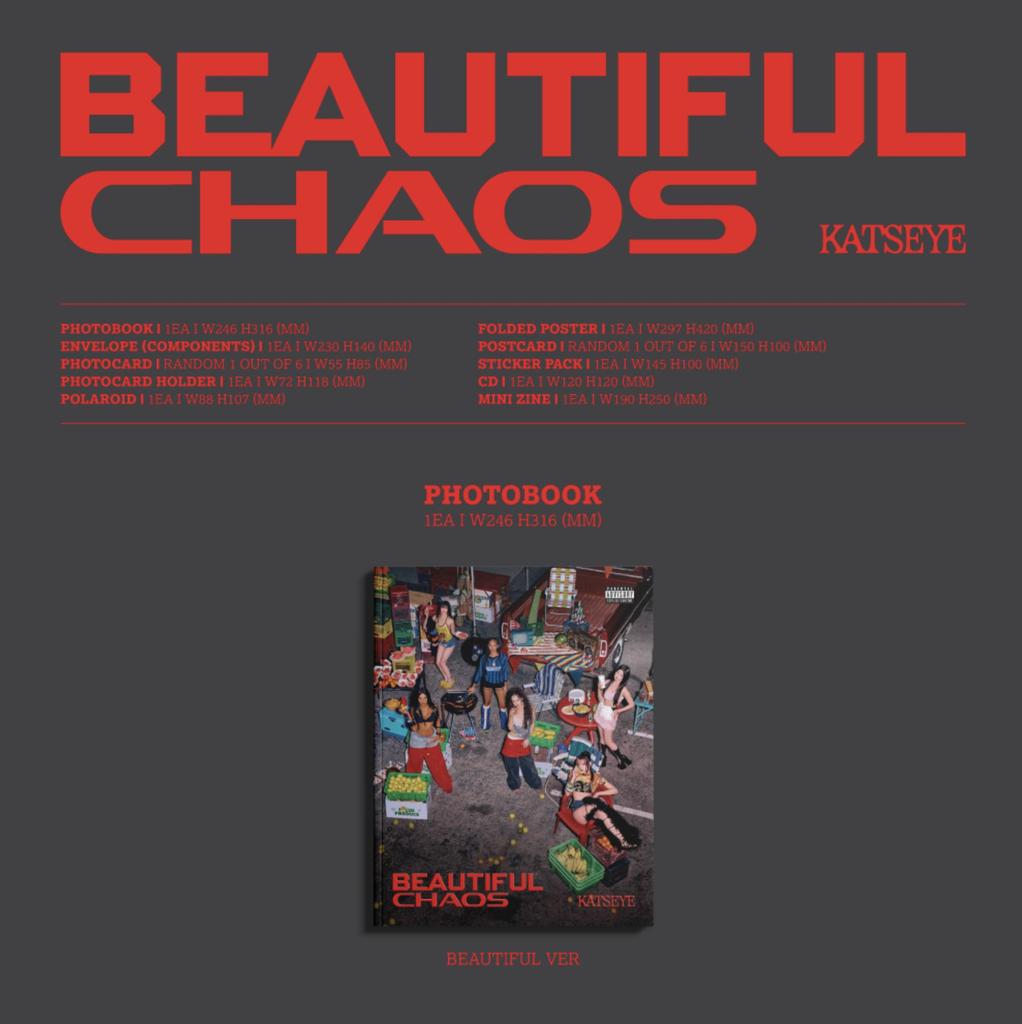 (POB) KATSEYE - [BEAUTIFUL CHAOS]