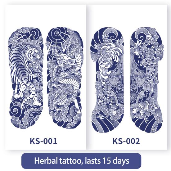 Cool Tattoo Sticker Non-irritating Temporary Arm Decoration