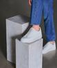 Okeyplace 5.5Cm Hidden Heel Basic Sneakers White (Okpl-55Sn102)