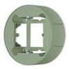Single Round Surface-mounted Box, Icon and Mini, Sage Color, 61PUO-1