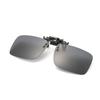 EINEY Night Driving Gray for Driving and Cycling Sunglasses, Front-Mount Sunglasses, Clip-On, Polarized, Anti-Glare, Lightweight, Lenses,