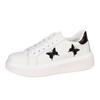 "2024 Women's White Butterfly Embroidered Low-Top Sneakers - Spring/Summer Korean Style, All-Match, Large Sizes Available"