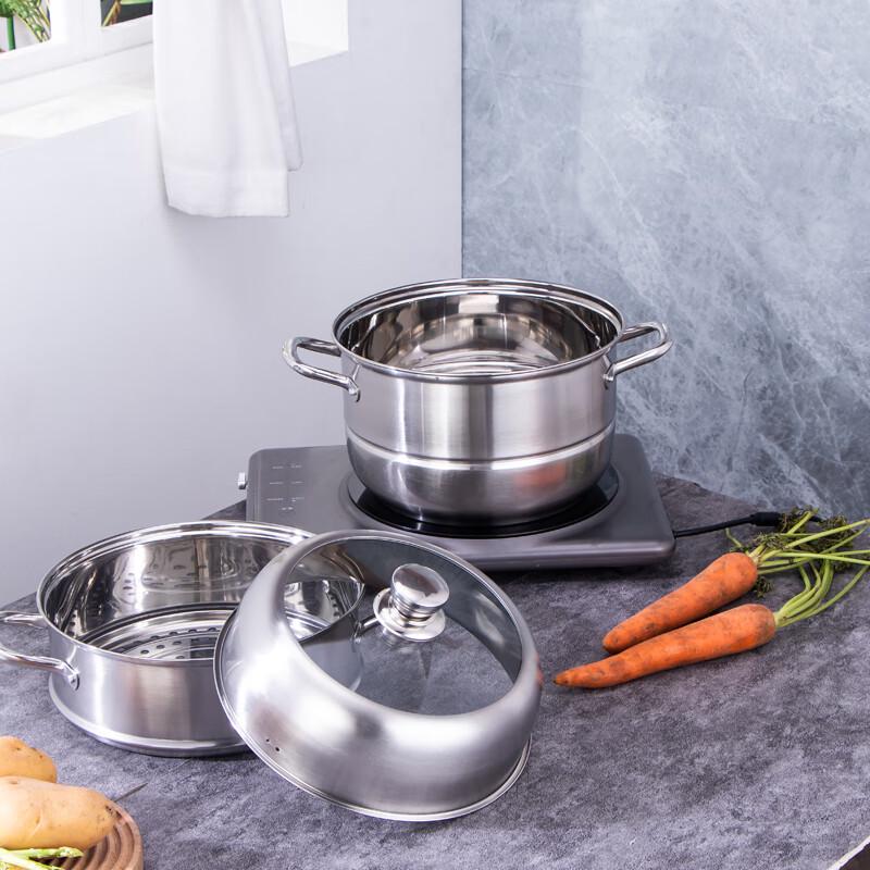 Lershisifeisi Zhanle 3-Layer Stainless Steel Steamer