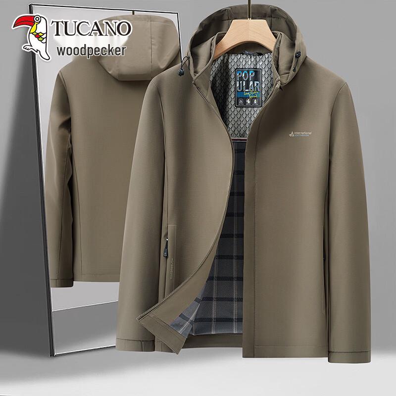 

Tucano Men s 2026 Spring Hooded Windproof Jacket 190