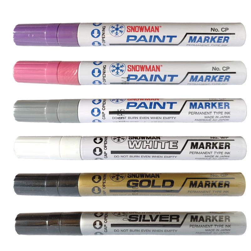 Japan Yeti Waterproof Alcohol-Resistant Paint Marker, 1.5-3mm, Fade-Proof, Low Halogen