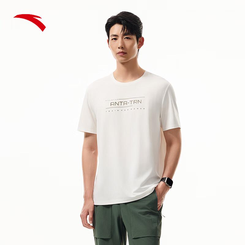 Anta Men s Ice Silk Short Sleeve Running T-Shirt L
