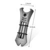 Titanium Multi-Tool EDC Pry Bar Compact Survival Tool Outdoor Camping Hiking Everyday Carry