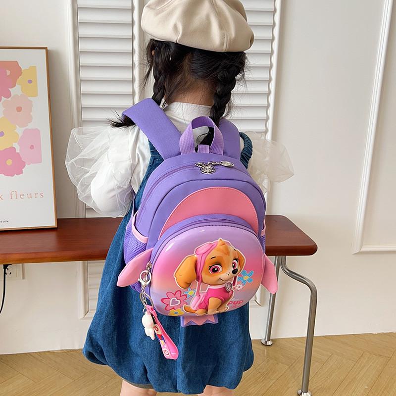 Sac à dos scolaire Paw Patrol pour enfants avec bretelles rembourrées pour filles d'âge préscolaire