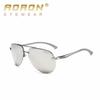 aoron More Than 100 Colors Polarized Sunglasses for Men Women Fashion Design Metal Frame Outdoor UV400 Anti Glare Driving Glasses