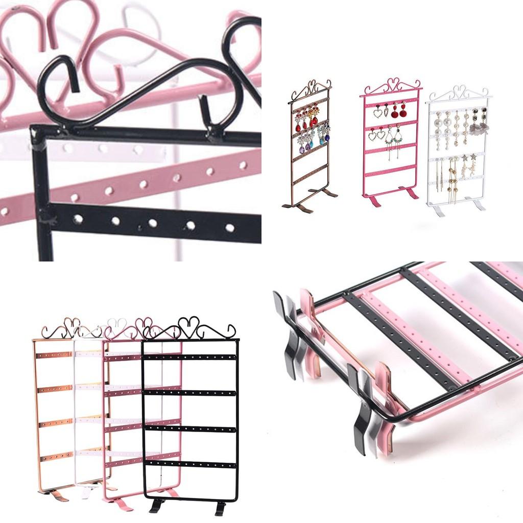 Elegant Iron Metal Earring Holder Display Stand For Jewelry Organize And Showcase Earrings