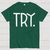 Try. Cotton Summer Casual Cool Loose T-Shirt