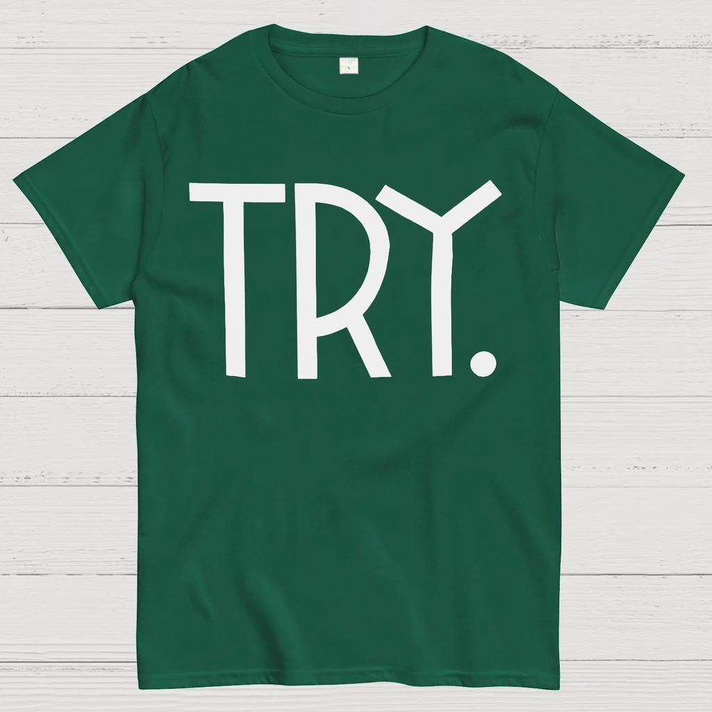 Try. Cotton Summer Casual Cool Loose T-Shirt