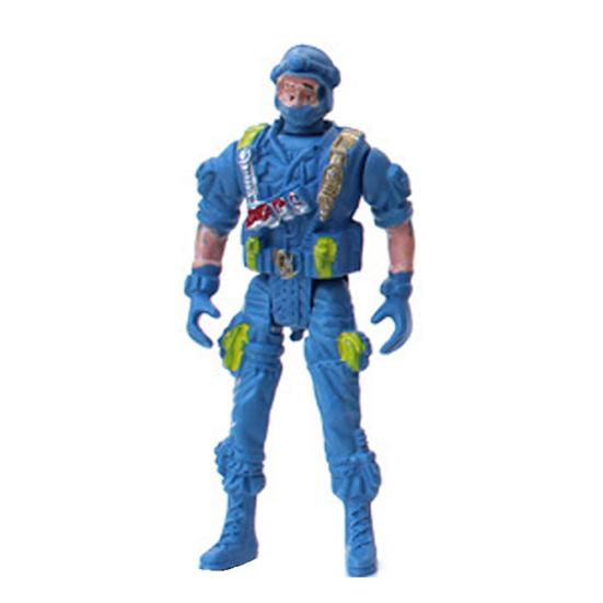 9cm Mini Kids Plastic Military Soldier Model Army Men Figure Toy Home Decor