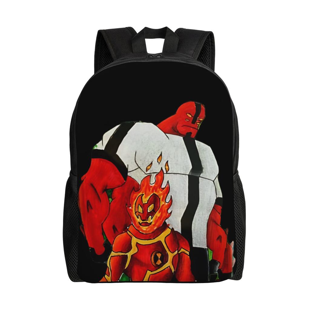 Back To School Season Ben 10 Aliens Backpack Ben 10 Men Women Adult Portable Backpack