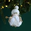 Girls Christmas Plush Snowman Pendant Elk Christmas Tree Pendant  Home Decoration