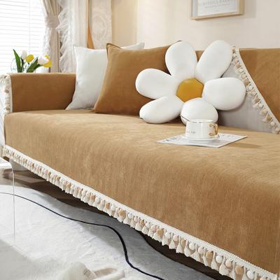 Chenille Sofa Cushion Four Seasons Universal Modern Simple Non-slip Sofa Cushion Ethnic Style Sofa Cover Cover