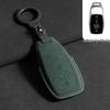 Mercedes Key Case with Alcantara, Compatible with E-Class, S-Class, C-Class, B-Class, GLC, GLB—Full Coverage Protection