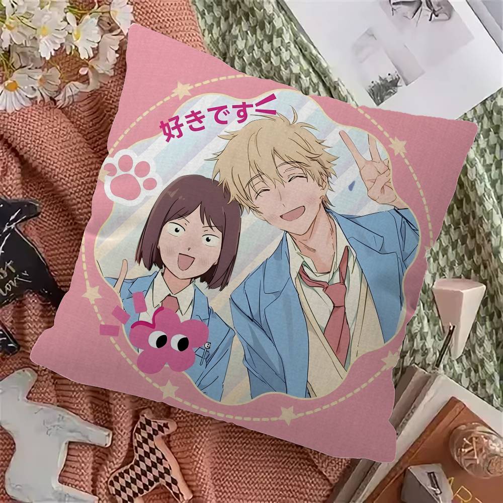 Skip And Loafer Anime Cushion Cover Pillowcase Upholstery Sofa Throw Pillow Home Decor Pillowcas