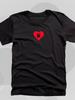 T-Shirt with the Letter K in the Heart