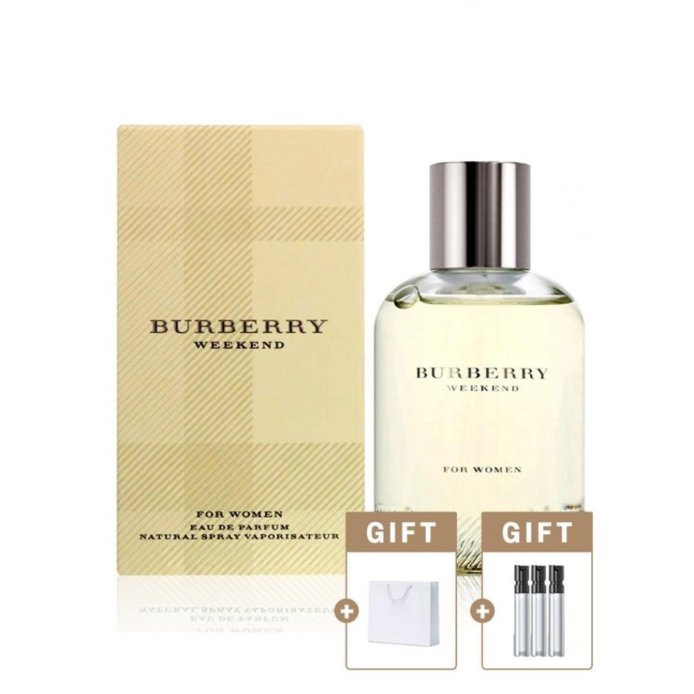 

Burberry Week For Women EDP 100ml + 3 ampoules + shopping bag