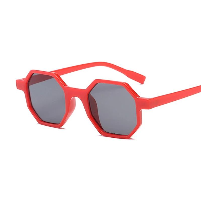 Retro Style Sunglasses UV400 Male Green Brown Polygon Ladies Sun Glasses for Men Summer New Eyewear