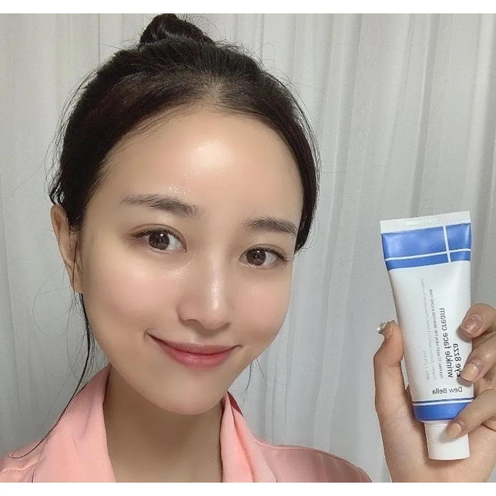 Dew Bella All-in-One Facial Eye Cream / Improves Eyes + Nasolabial Folds + Neck Facial Wrinkles 80ML
