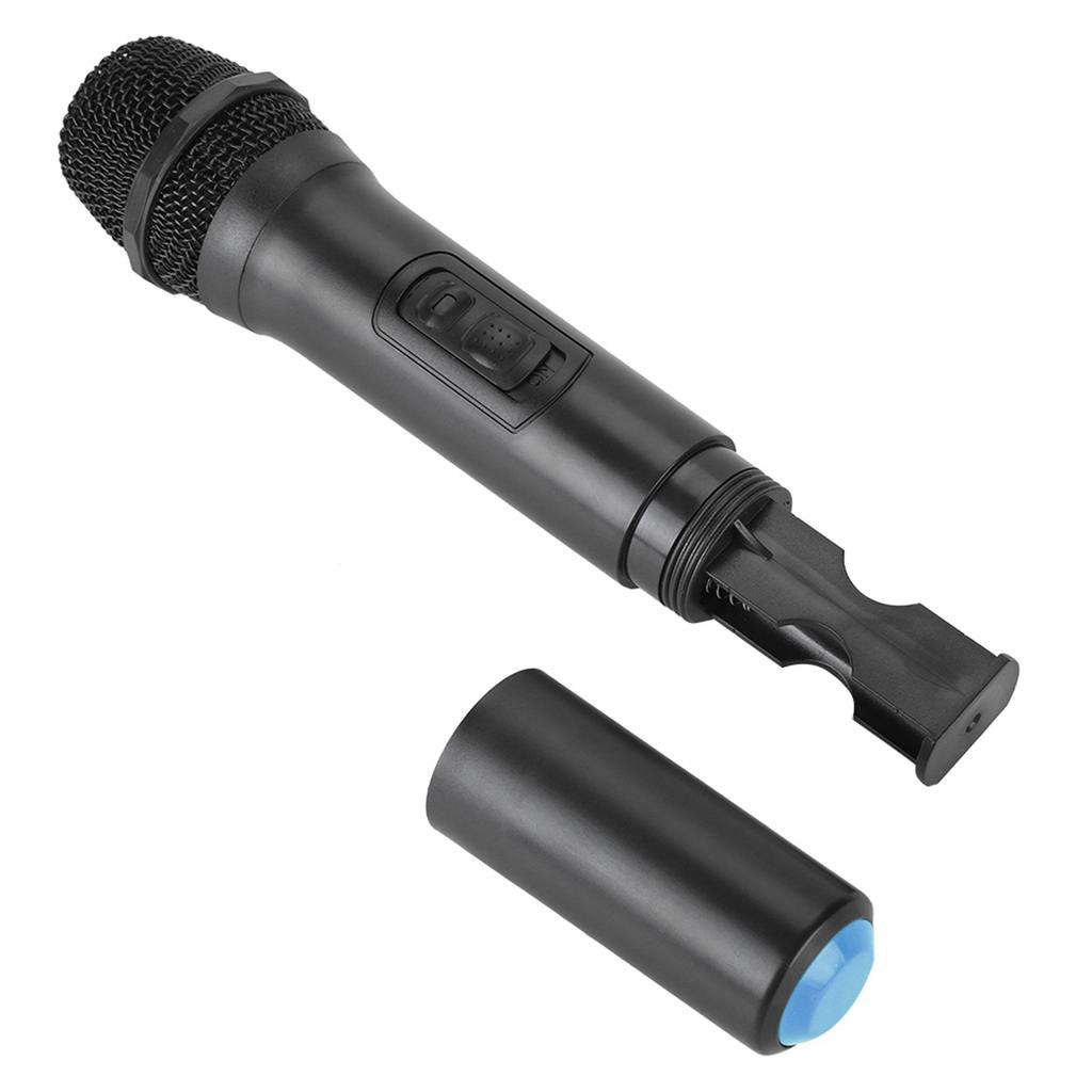 Universal VHF Wireless Handheld Microphone with ReceiverAntenna for KaraokeBusiness Meeting